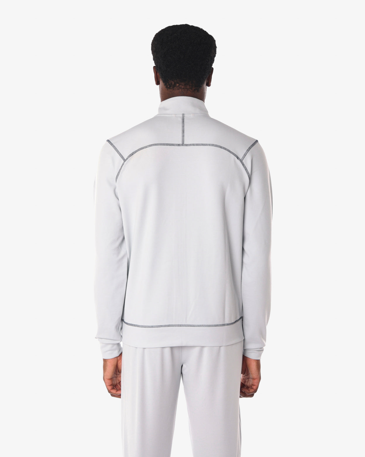 jaked-felpa-reset-felpa-con-zip-e-colletto-uomo image 3