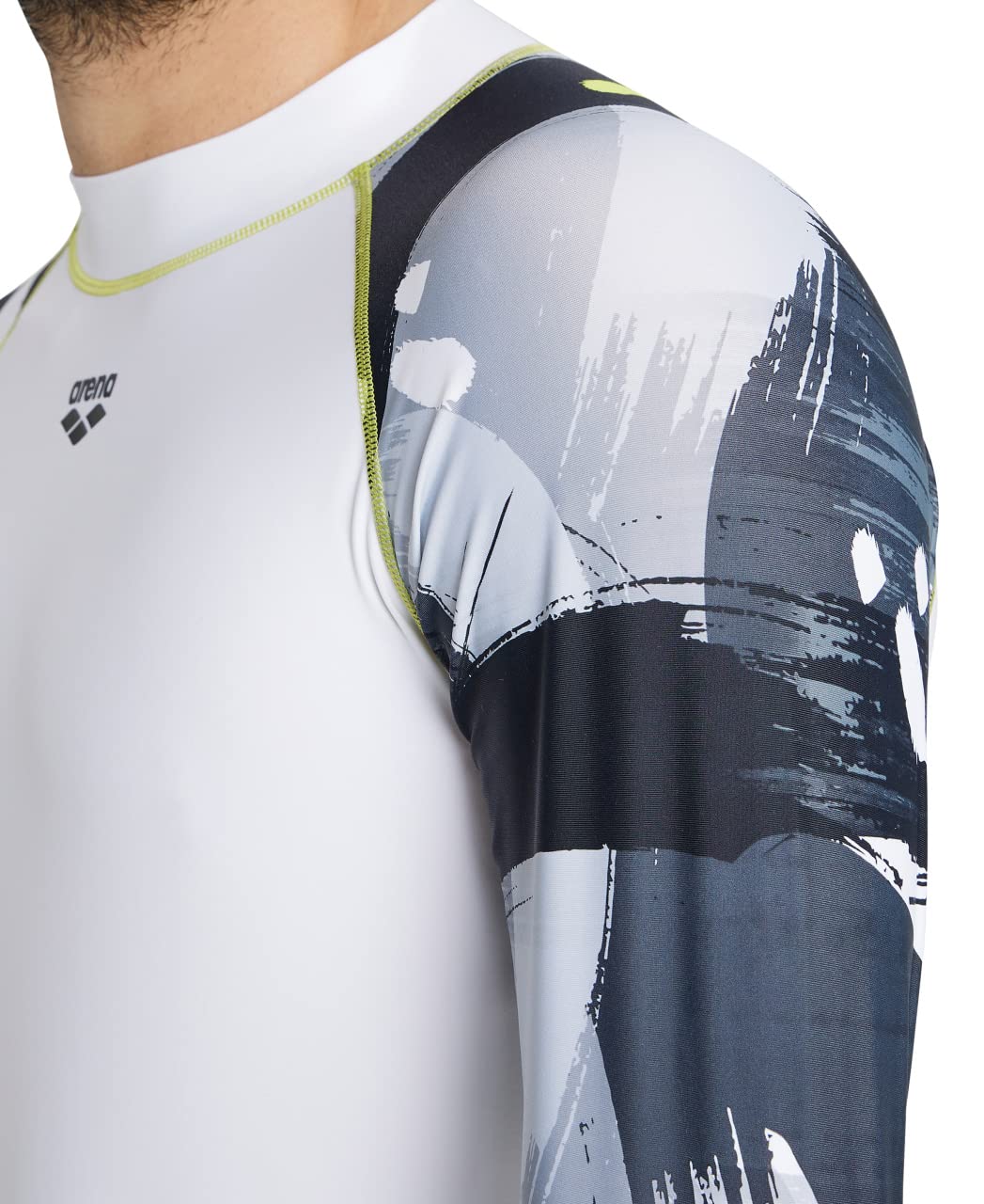arena-m-rash-vest-l-s-allover-rash-guard-uomo-a-maniche-lunghe image 5