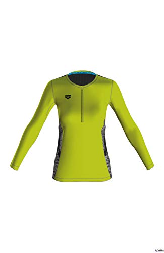 arena-w-run-h-z-long-sleeve-maglia-donna-mezza-zip-per-la-corsa image 6