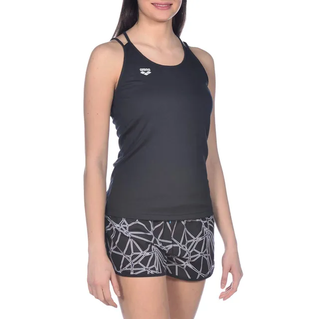 arena-w-gym-slim-strap-canotta-aderente-donna-top-slim-per-fitness-e-piscina image 1