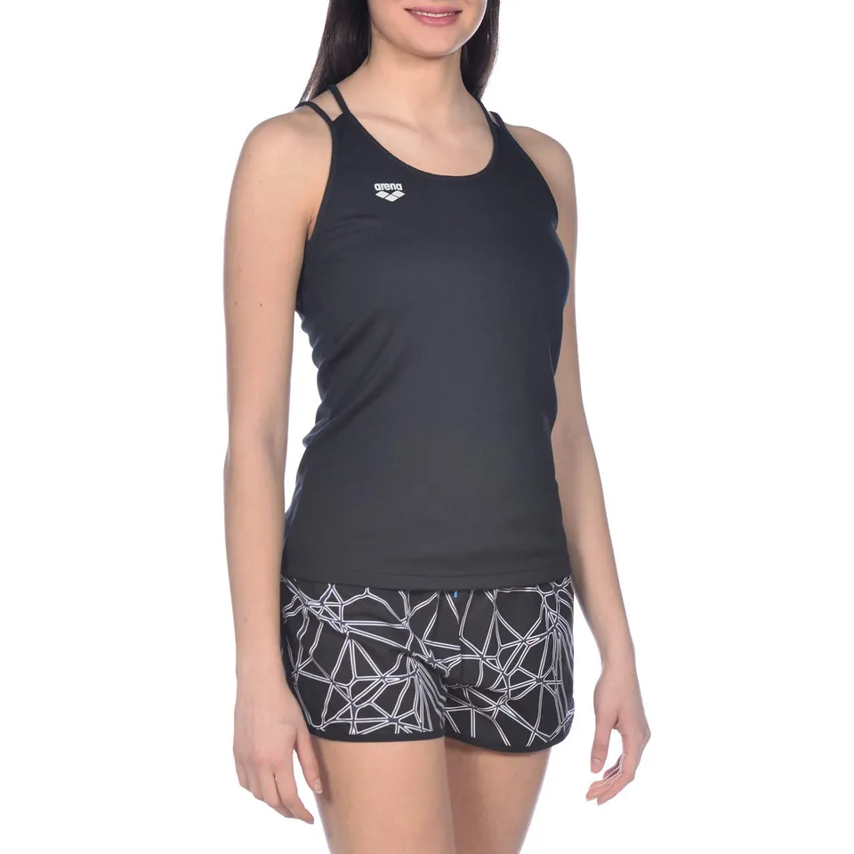 arena-w-gym-slim-strap-canotta-aderente-donna-top-slim-per-fitness-e-piscina image 1