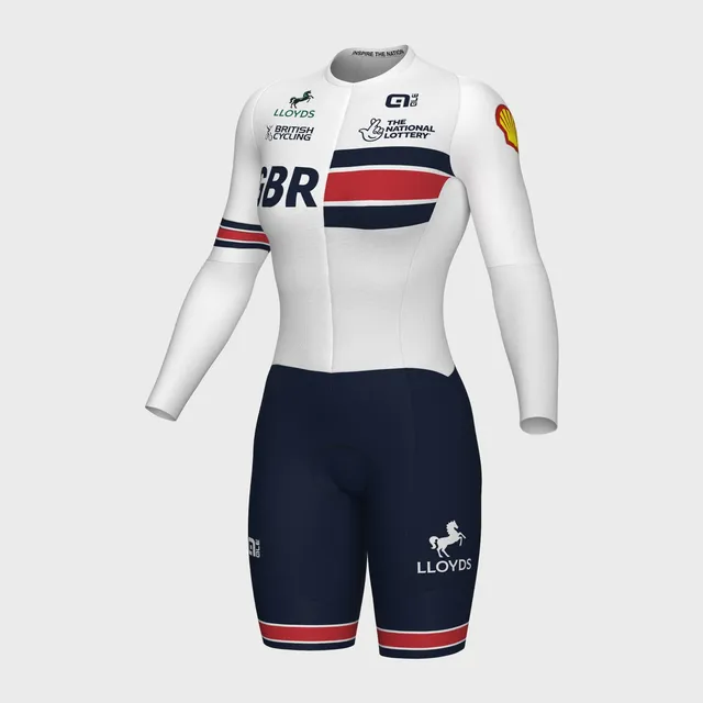 al-cycling-body-manica-lunga-donna-body-da-ciclismo-aerodinamico image 1