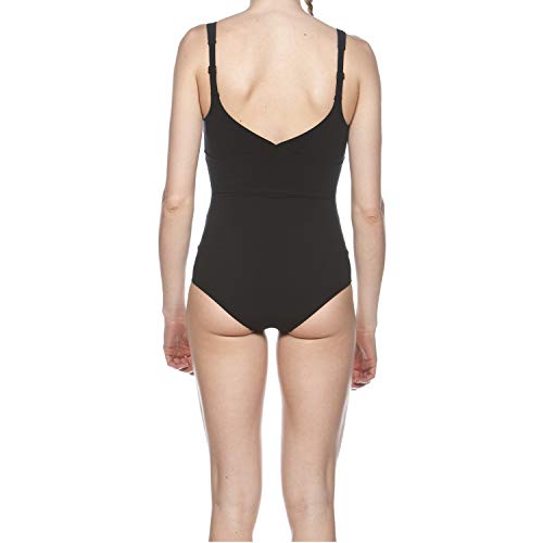 arena-gioiello-costume-da-bagno-donna-nero-bianco-taglia-54-modellante-con-bodyl image 7