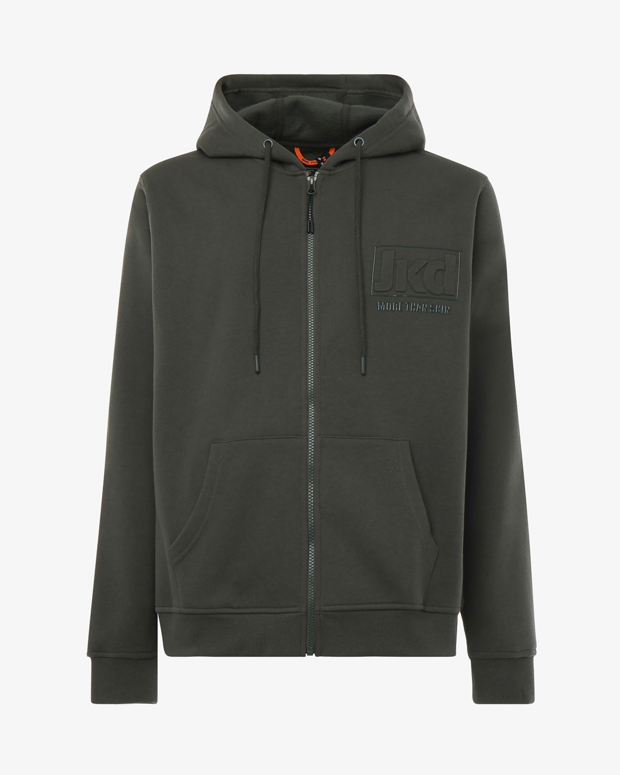 jaked-felpa-full-zip-con-cappuccio-steady-fw-uomo-modello-jkfl6sd01u image 5