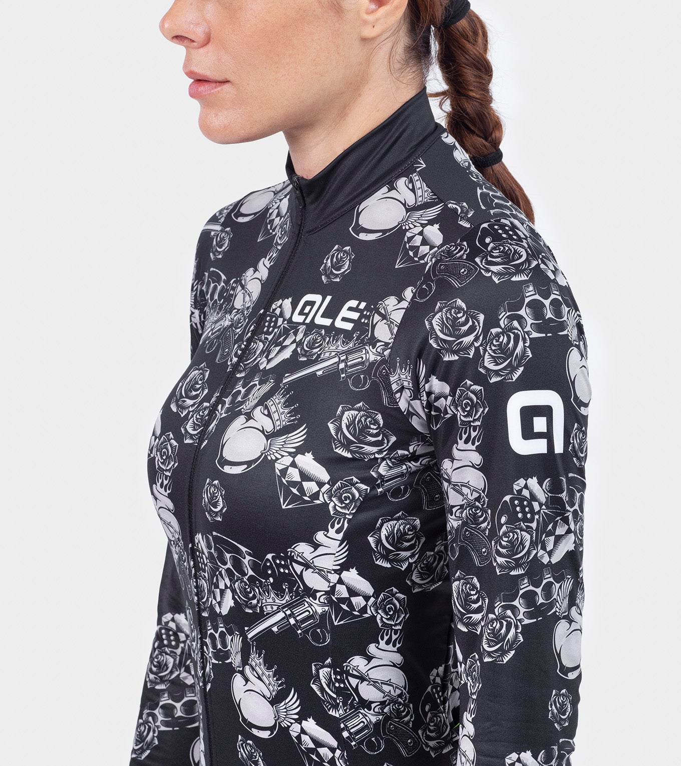 al-cycling-maglia-manica-lunga-donna-las-vegas-maglia-ciclismo-fit-ergonomico image 3