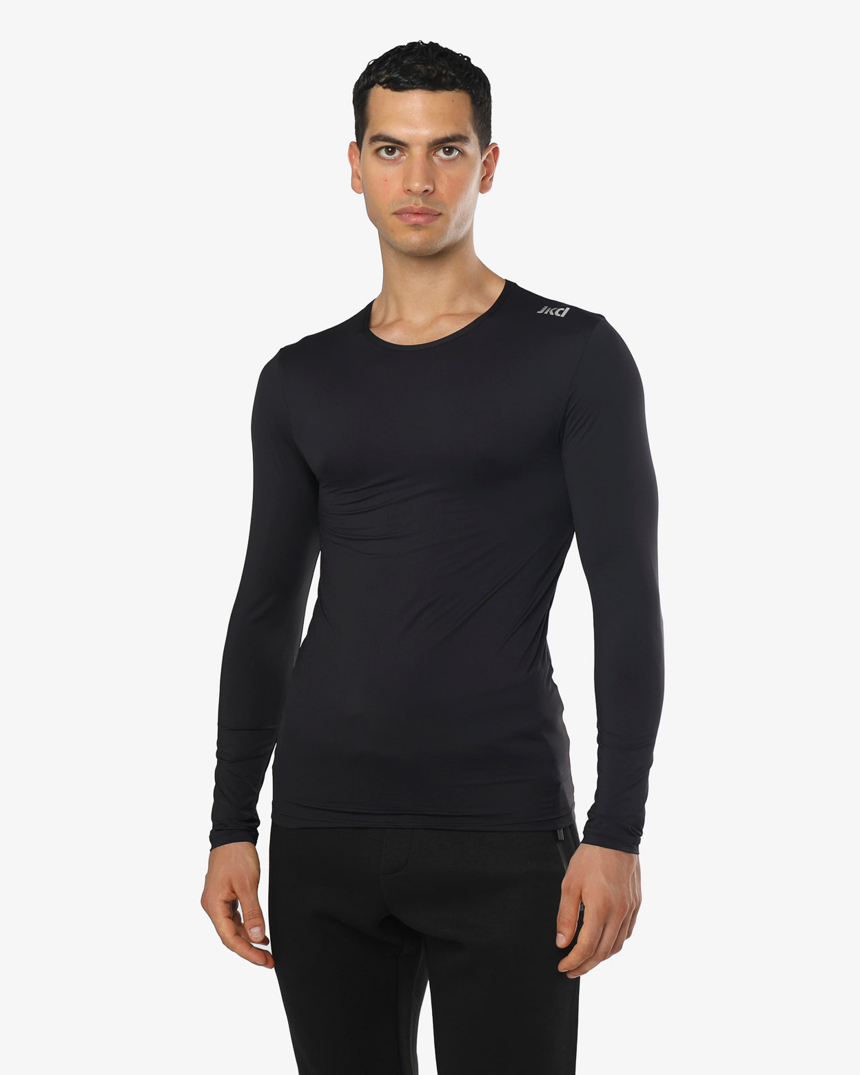 jaked-activewear-fresh-t-shirt-manica-lunga-uomo-traspirante-cuciture-ergonomich image 1
