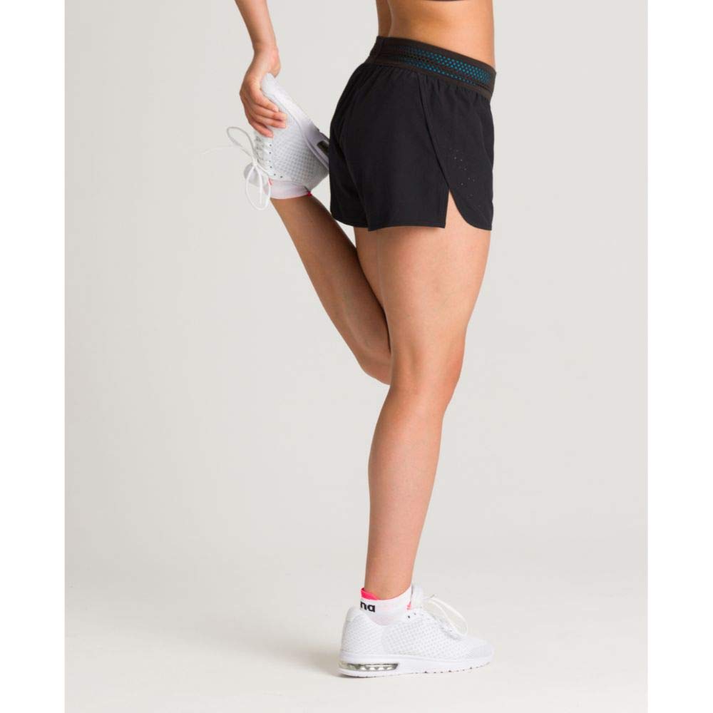 arena-damen-lauf-shorts-side-vents-pantaloncini-da-running-donna-con-tasche-e-sl image 4