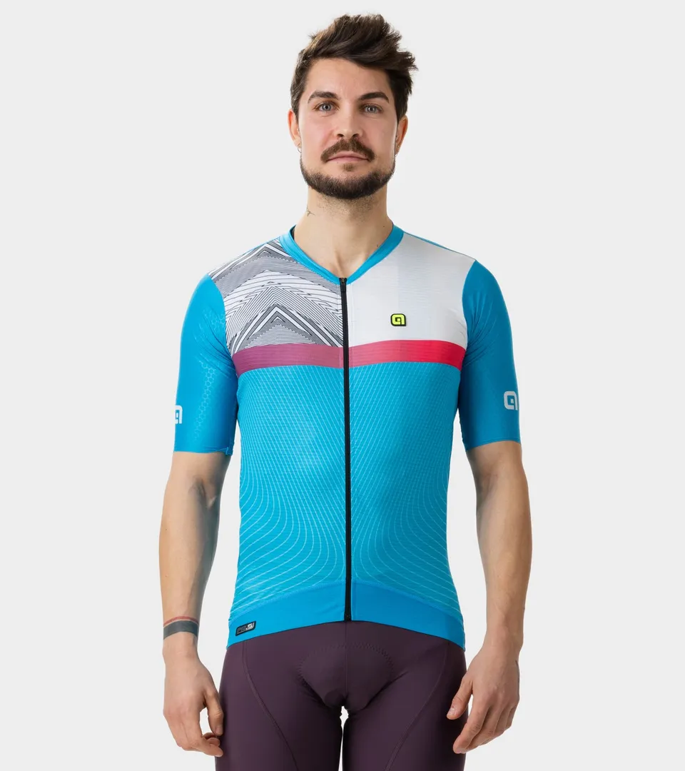 al-cycling-zig-zag-maglia-manica-corta-uomo image 1