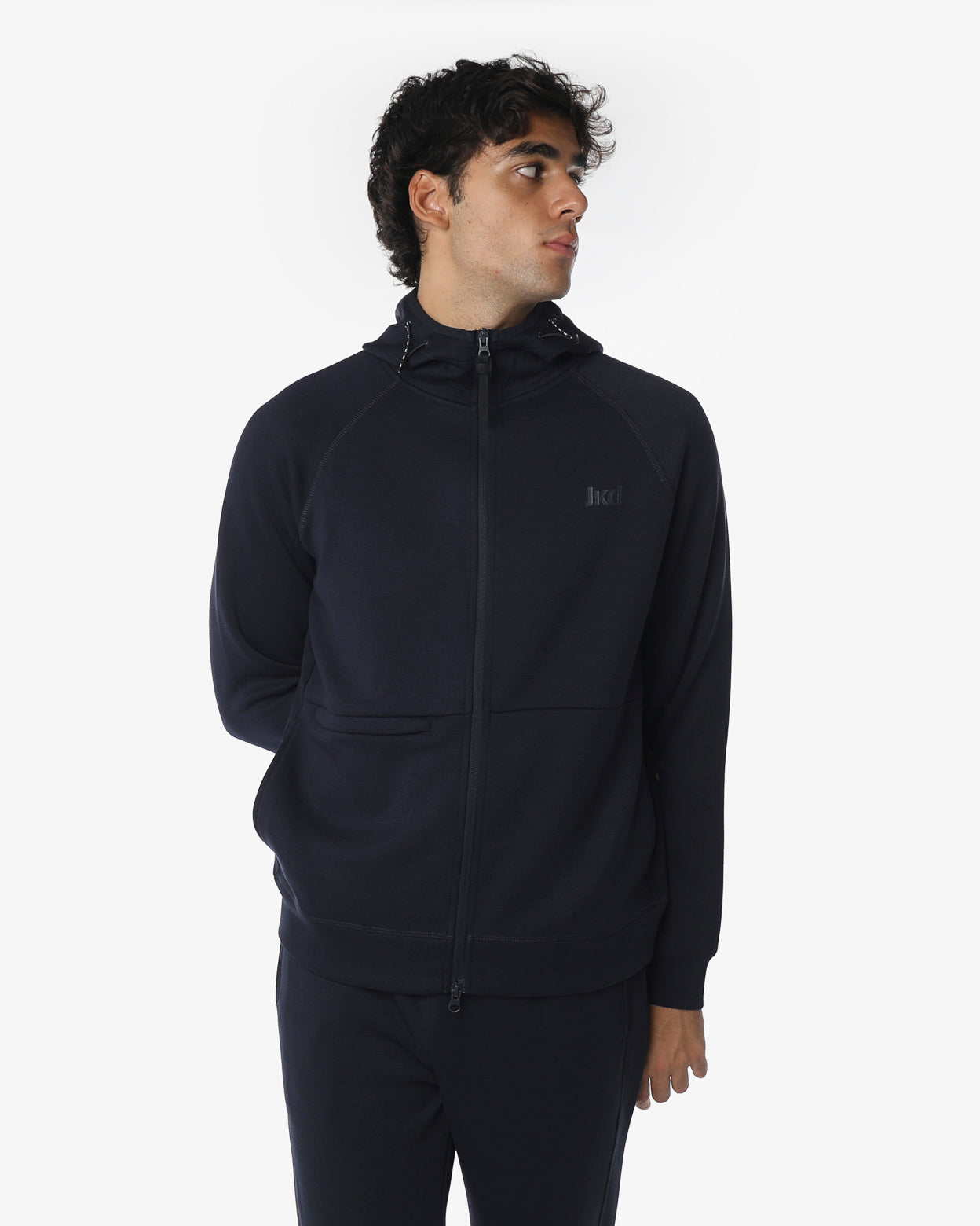 jaked-felpa-arctic-evo-full-zip-con-cappuccio-uomo-felpa-tecnica-per-citt-e-outd image 6