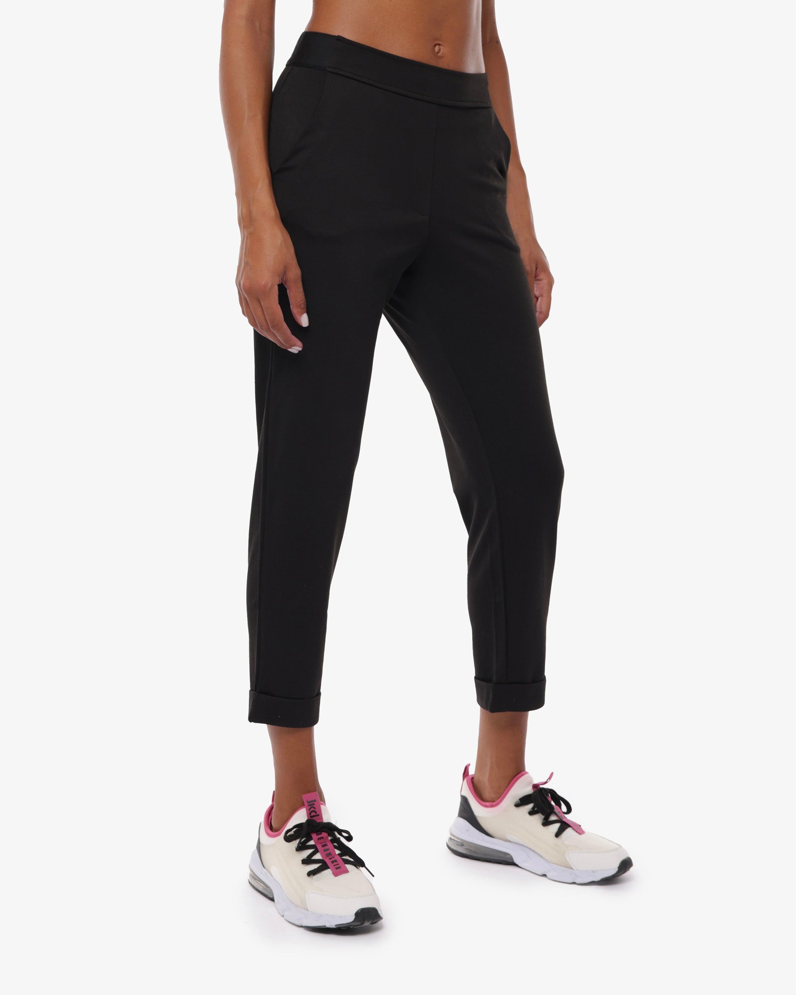 jaked-pantalone-felpa-sportswear-reset-donna-leggero-con-elastico-in-vita image 7