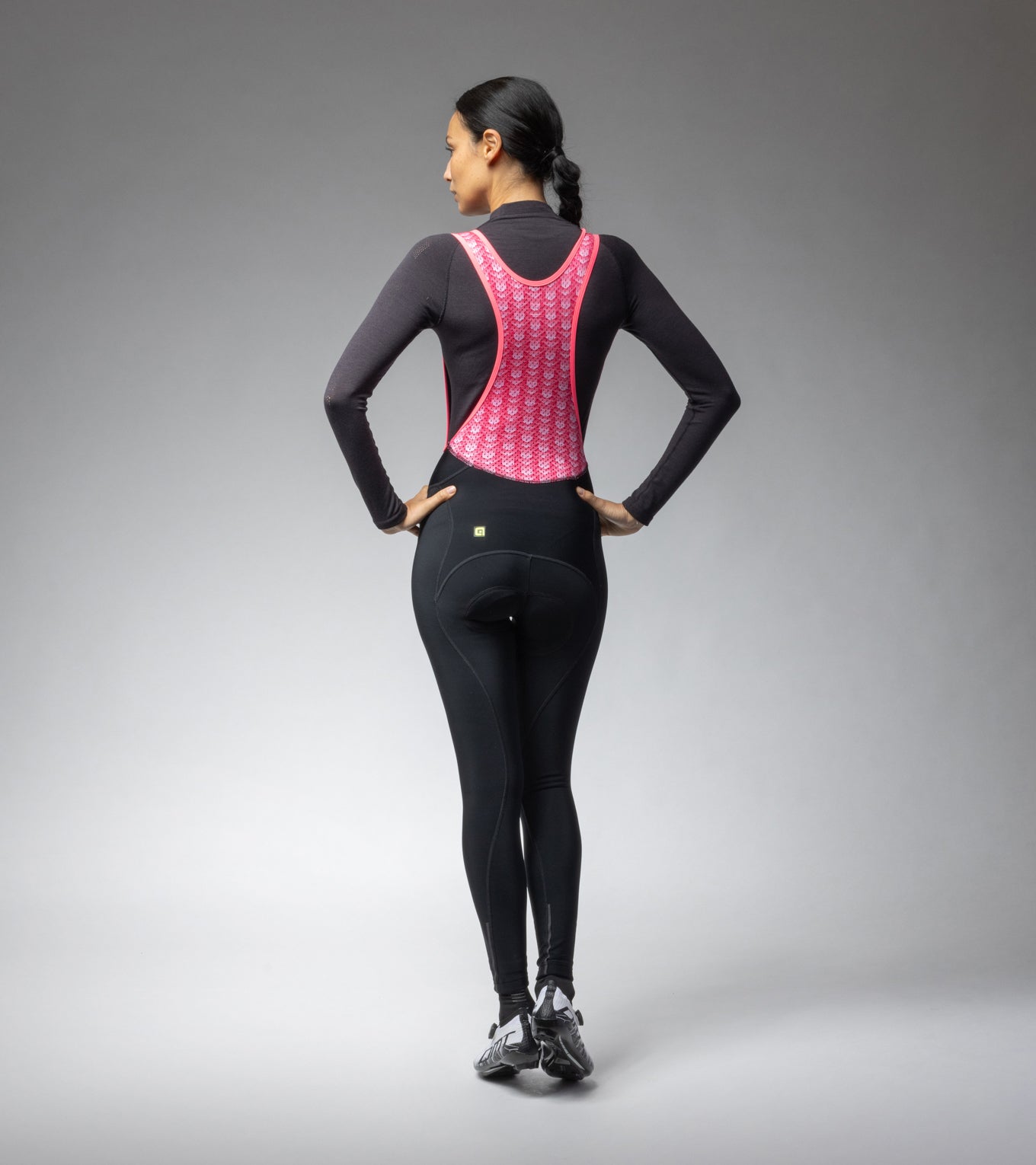 al-cycling-calzamaglia-con-bretelle-donna-essential-invernale image 7