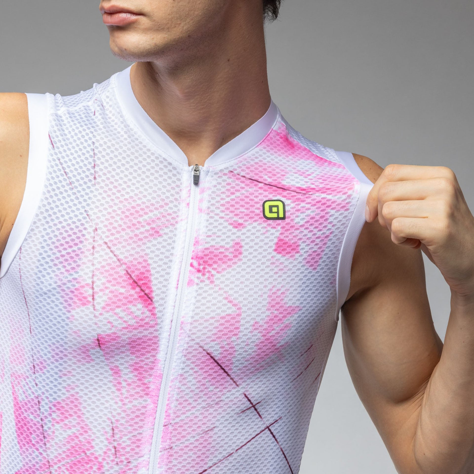 al-cycling-mirror-maglia-senza-maniche-uomo-traspirante-estiva image 2