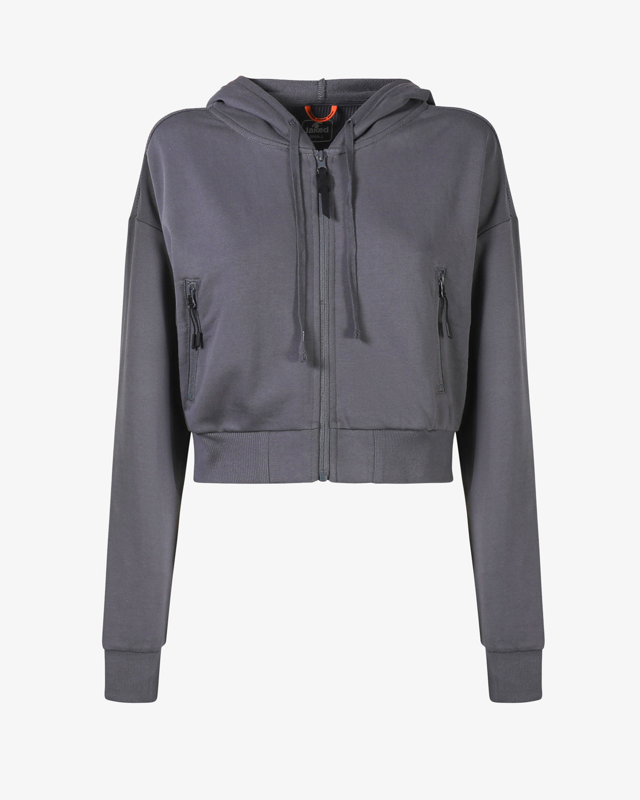 jaked-felpa-kotton-mix-con-cappuccio-e-full-zip-felpa-donna-in-cotone-e-rete-str image 5
