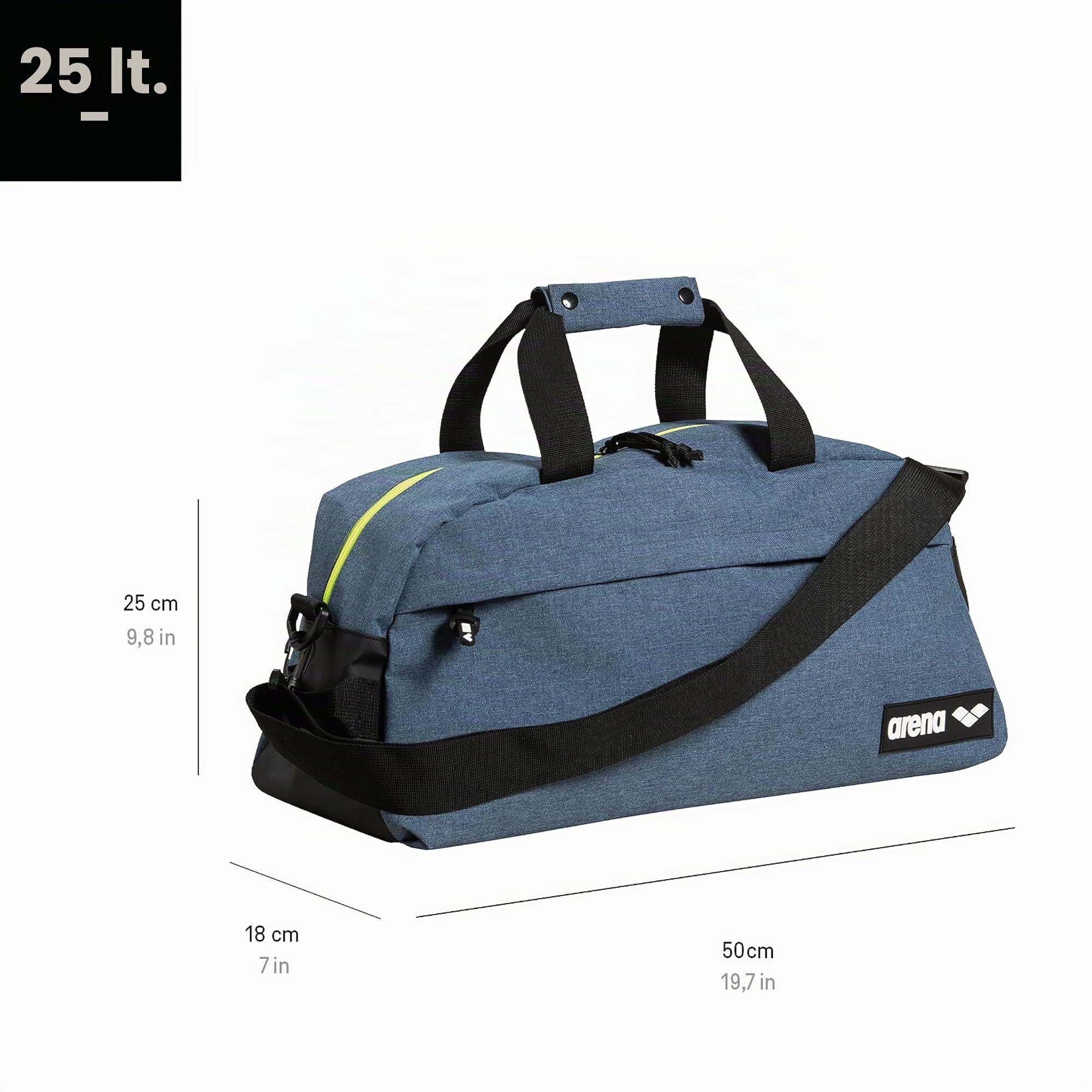 arena-team-duffle-25-borsone-sportivo-da-piscina-palestra-e-viaggio-25-litri-con image 5