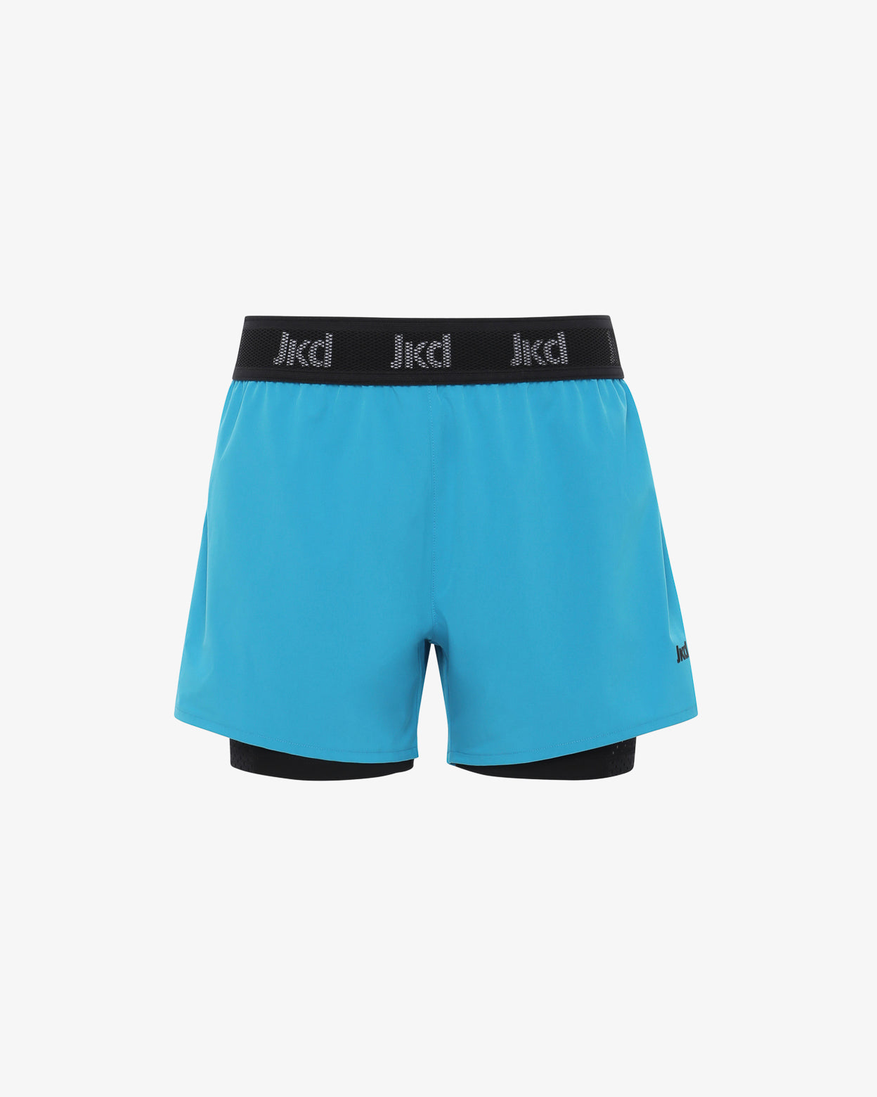 jaked-shorts-2-in-1-silhouette-donna-pantaloncini-sportivi-traspiranti-per-fitne image 7