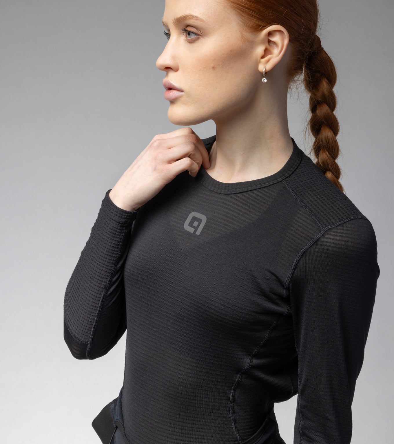 al-cycling-grid-sottomaglia-manica-lunga-donna-intimo-tecnico-invernale-in-polar image 3