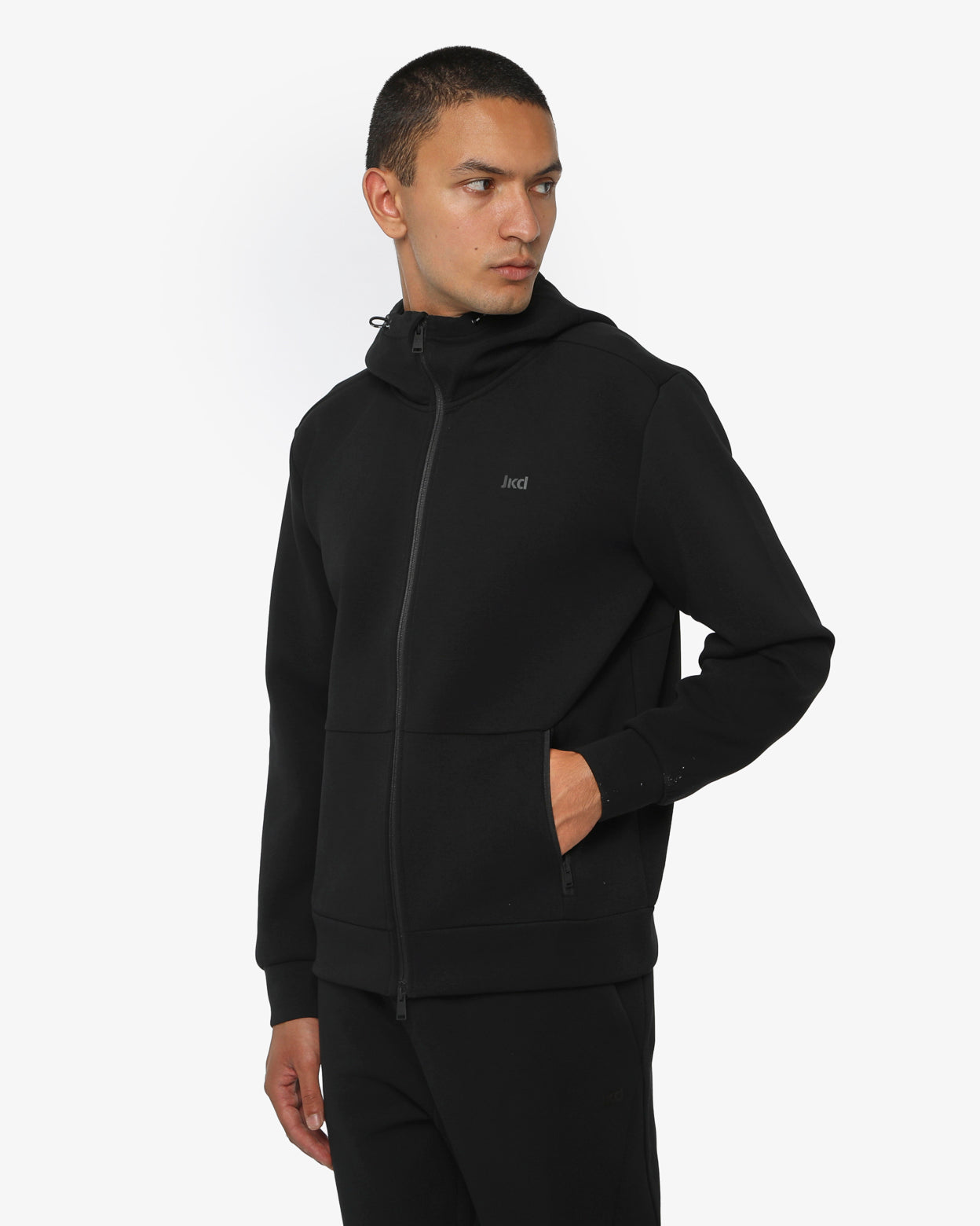 jaked-felpa-full-zip-cappuccio-armor-felpa-uomo-con-zip-e-cappuccio-regolabile image 8
