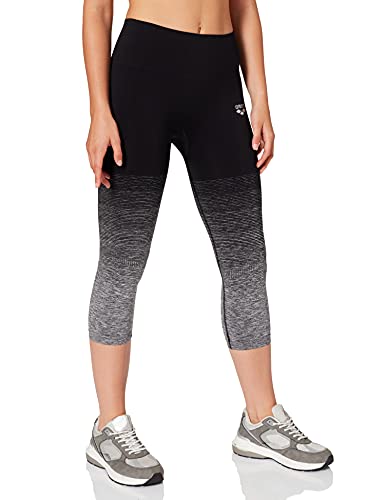 arena-w-seamless-3-4-tight-leggings-3-4-senza-cuciture-donna-nero image 7