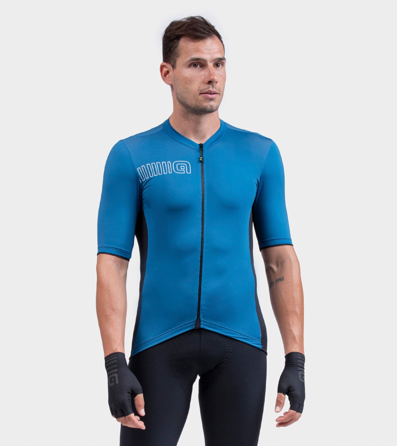 al-cycling-maglia-manica-corta-uomo-color-block-maglia-da-ciclismo-traspirante-p image 1