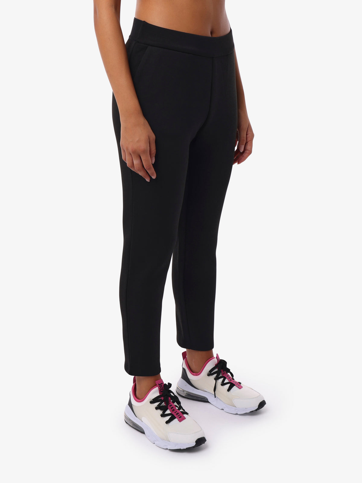 jaked-match-pantalone-felpa-sportwear-donna-pantaloni-con-vita-elasticizzata-e-t image 7