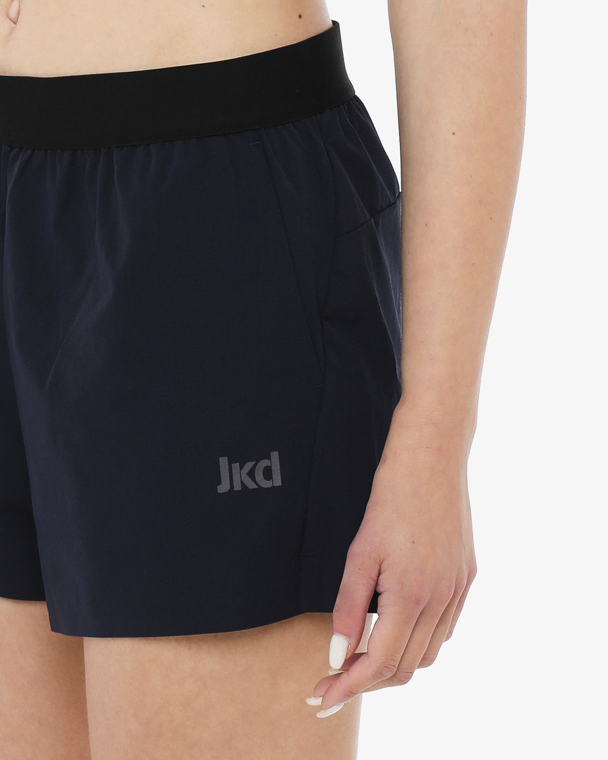 shorts-jaked-beat-evo-sportswear-in-tessuto-stretch-con-taschino-zip-donna image 6
