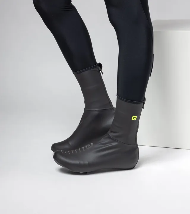 al-cycling-shoecovers-unisex-rain-2-0-copriscarpe-impermeabili-con-zip image 1