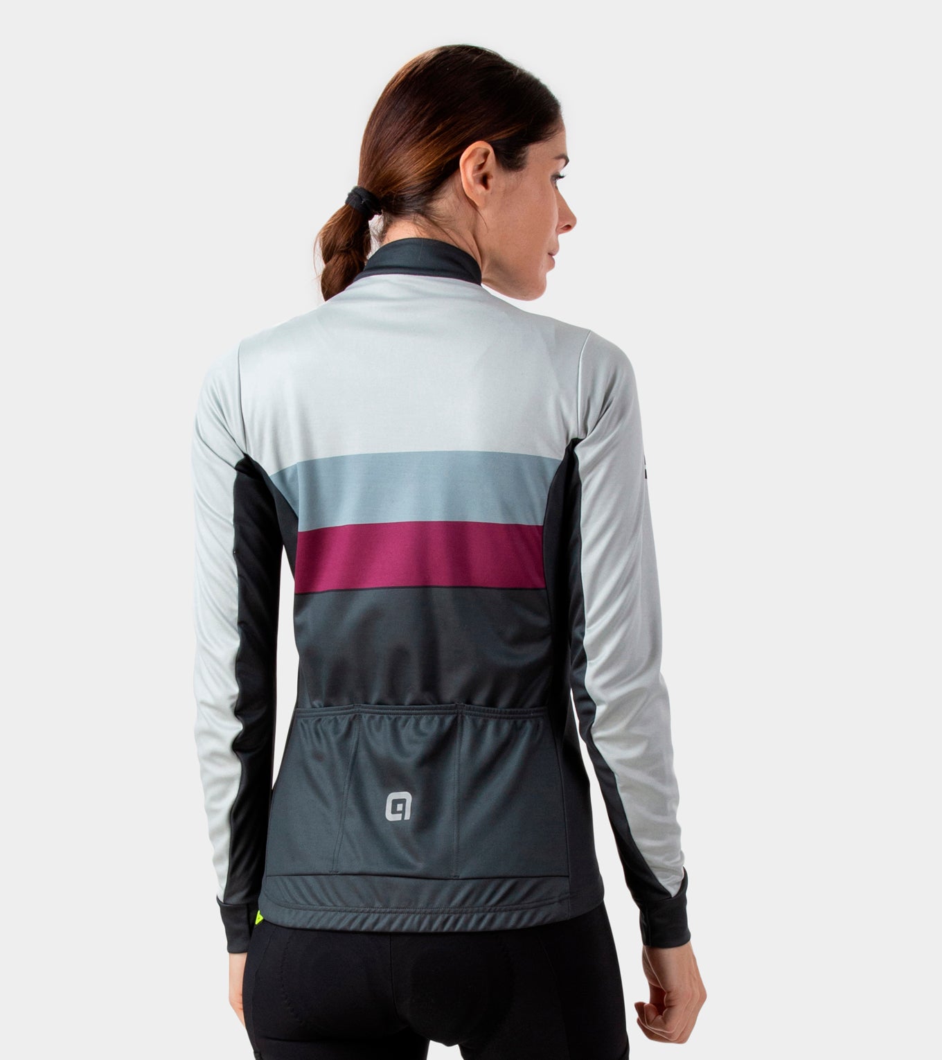 al-cycling-chaos-maglia-manica-lunga-donna-lana-merino-e-poliestere-per-gravel image 2