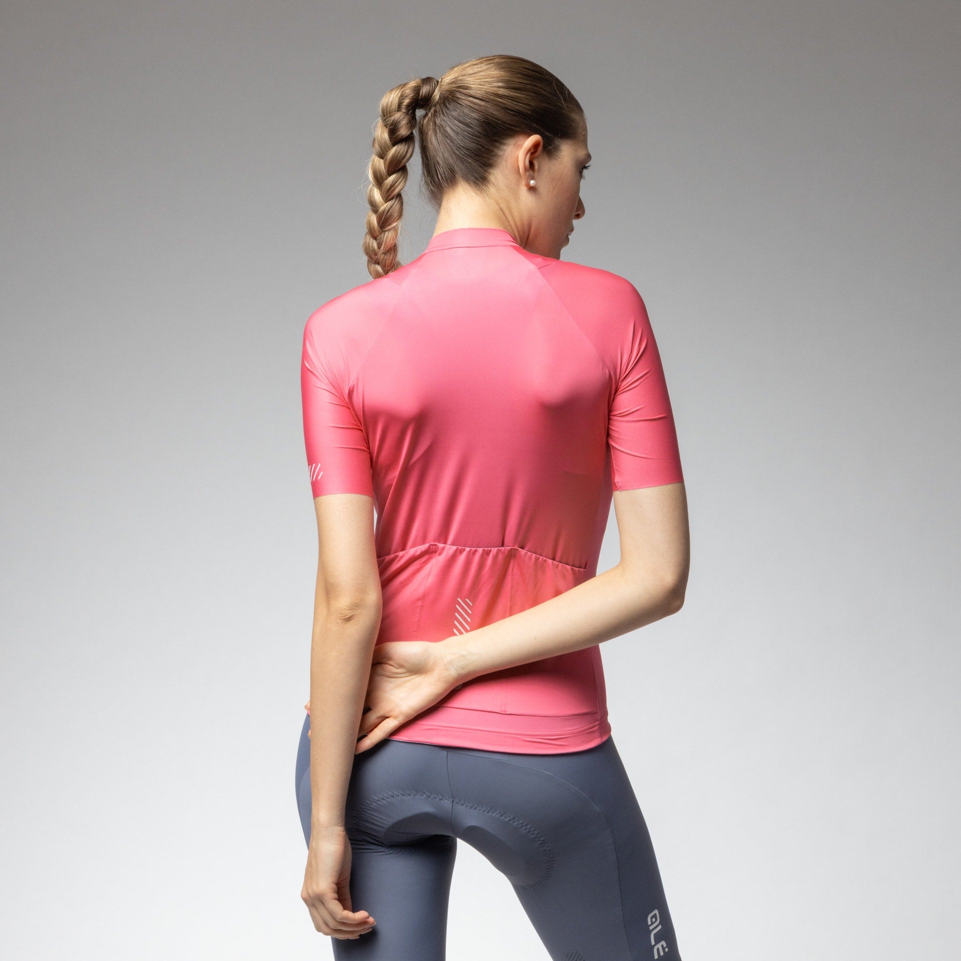 maglia-a-manica-corta-al-cycling-color-block-donna image 4