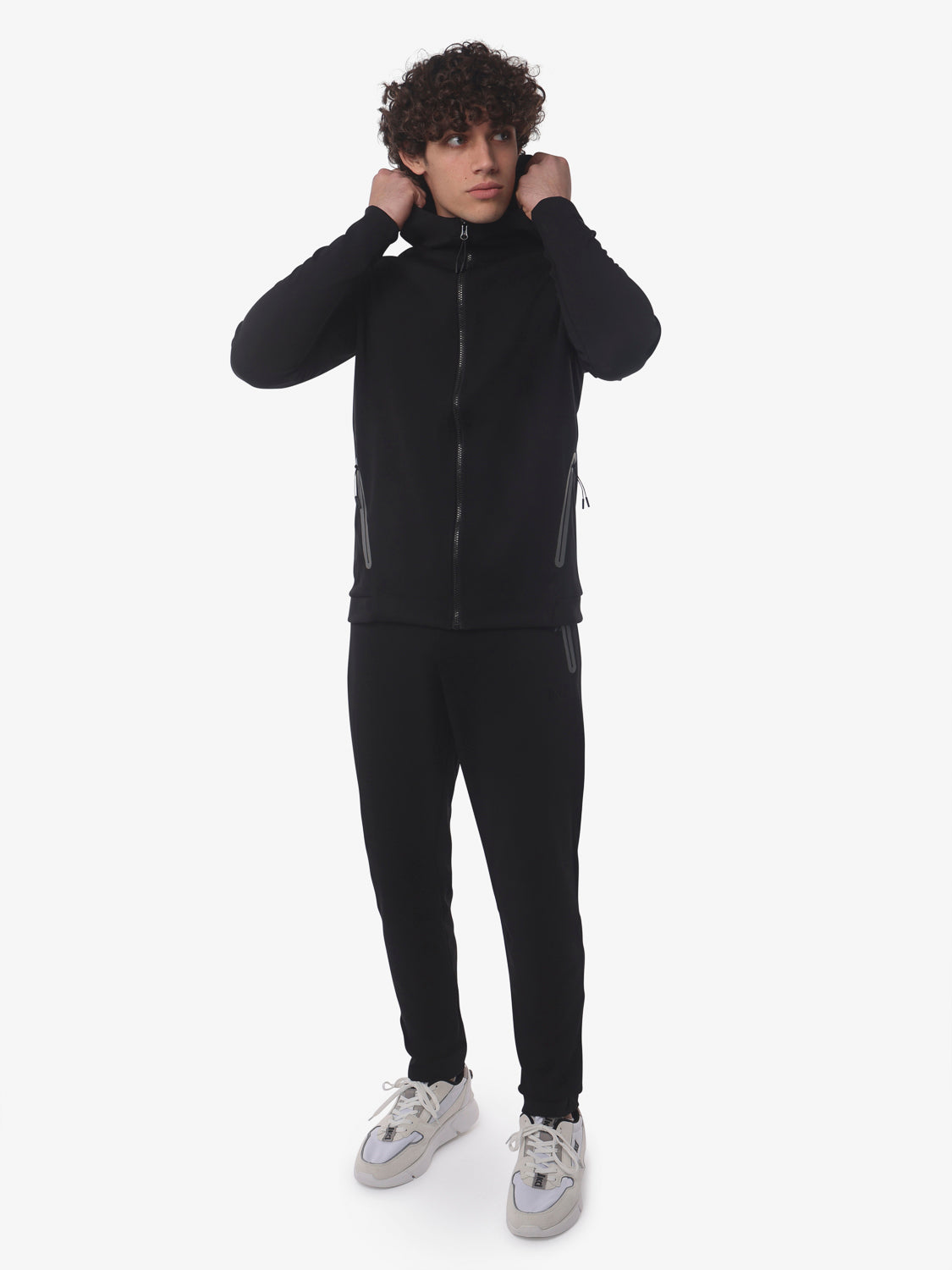 jaked-new-york-pantaloni-uomo-in-felpa-tecnica-linea-ergonomica-zip-e-stampe image 5