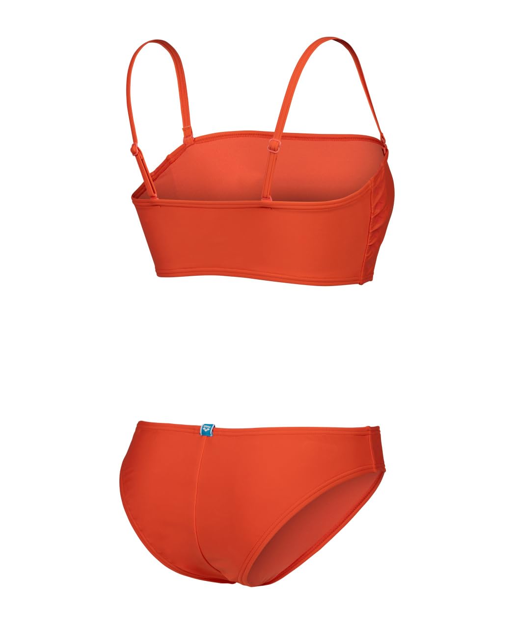 arena-women-s-team-stripe-bikini-bandeau-due-pezzi-donna image 3