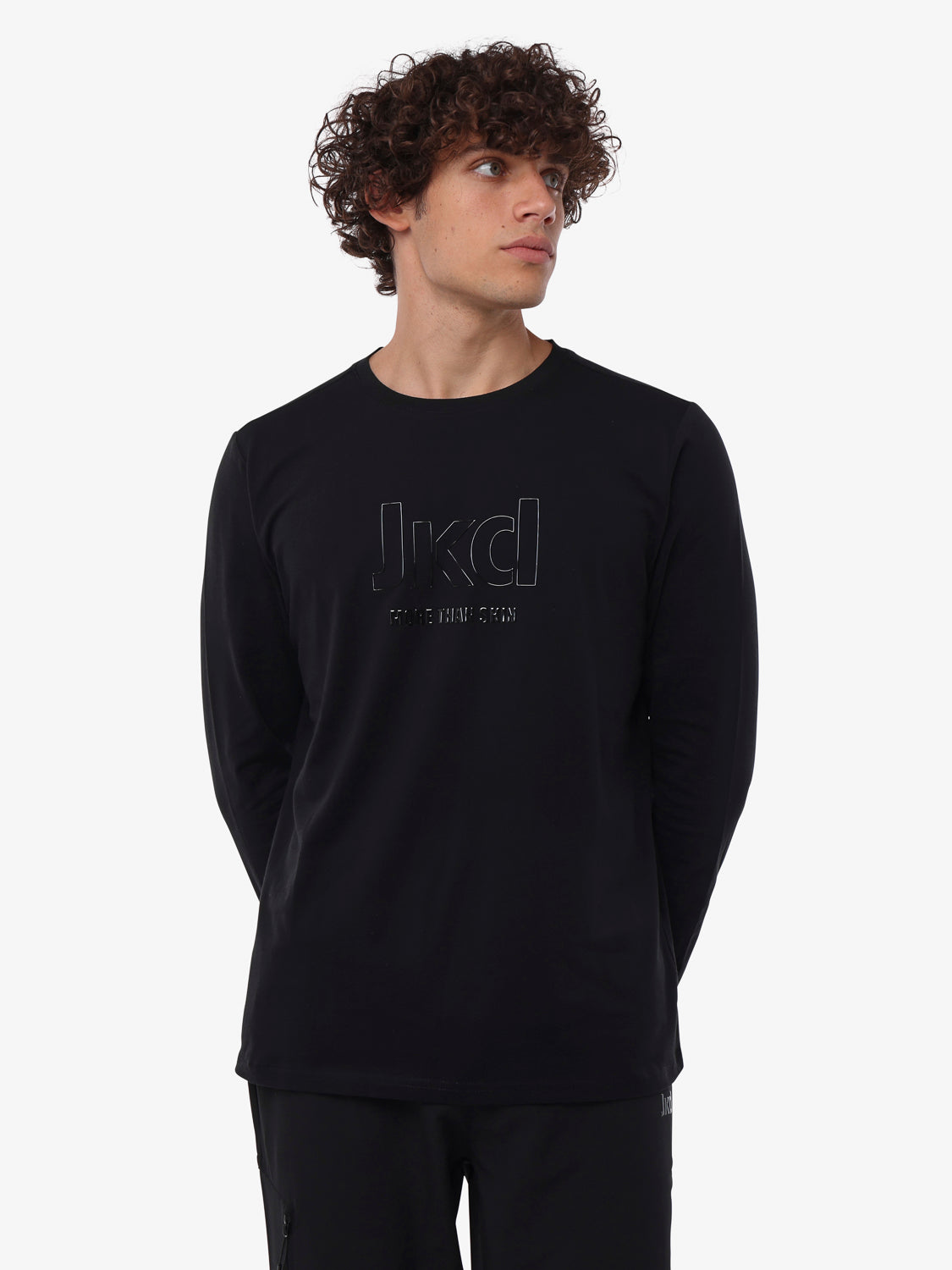 jaked-t-shirt-manica-lunga-steady-uomo-tessuto-tecnico-antipiega image 5