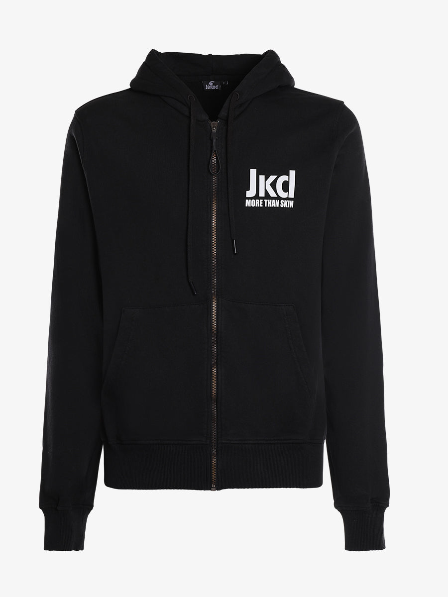 jaked-felpa-logo-22-con-zip-e-cappuccio-uomo image 5