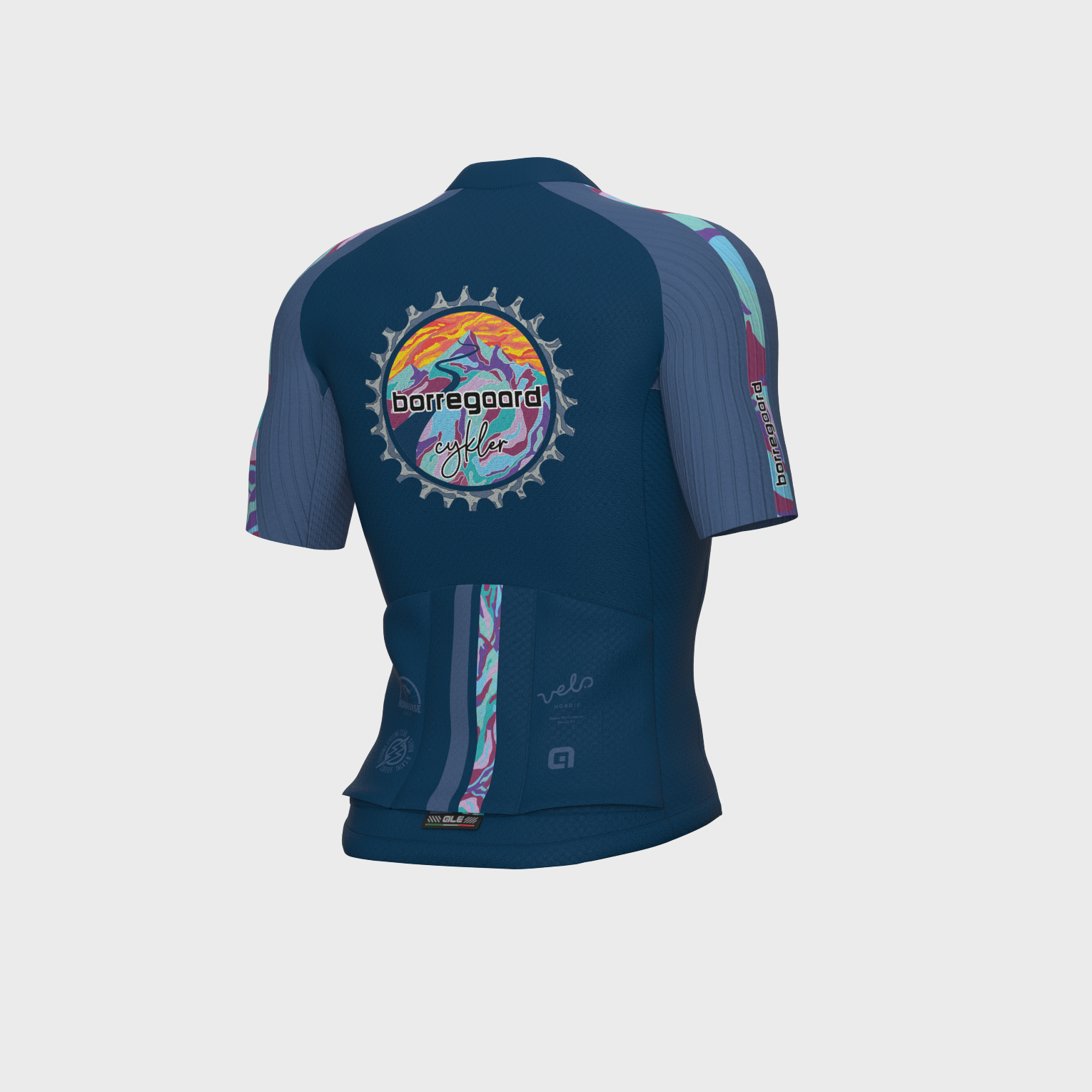 al-cycling-borregaard-cykler-maglia-manica-corta-uomo image 2