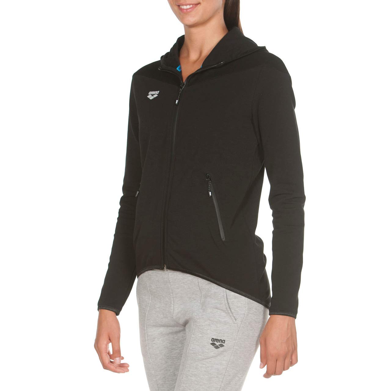 arena-w-gym-hooded-f-z-jacket-giacca-con-cappuccio-donna image 2