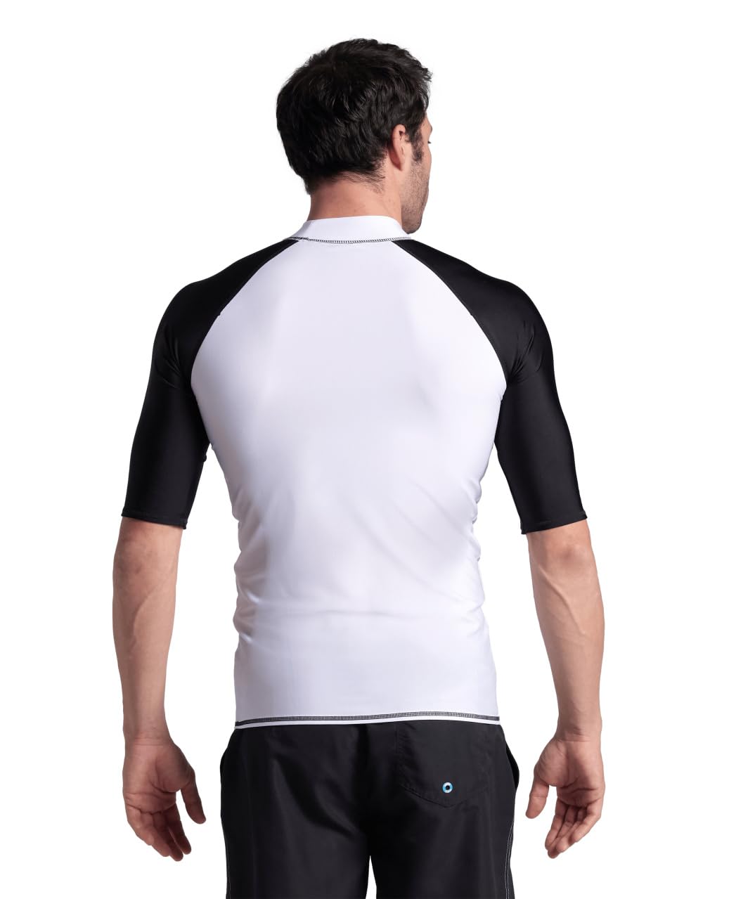 arena-uomo-rash-vest-s-s-graphic-maglia-protezione-solare-da-nuoto image 2