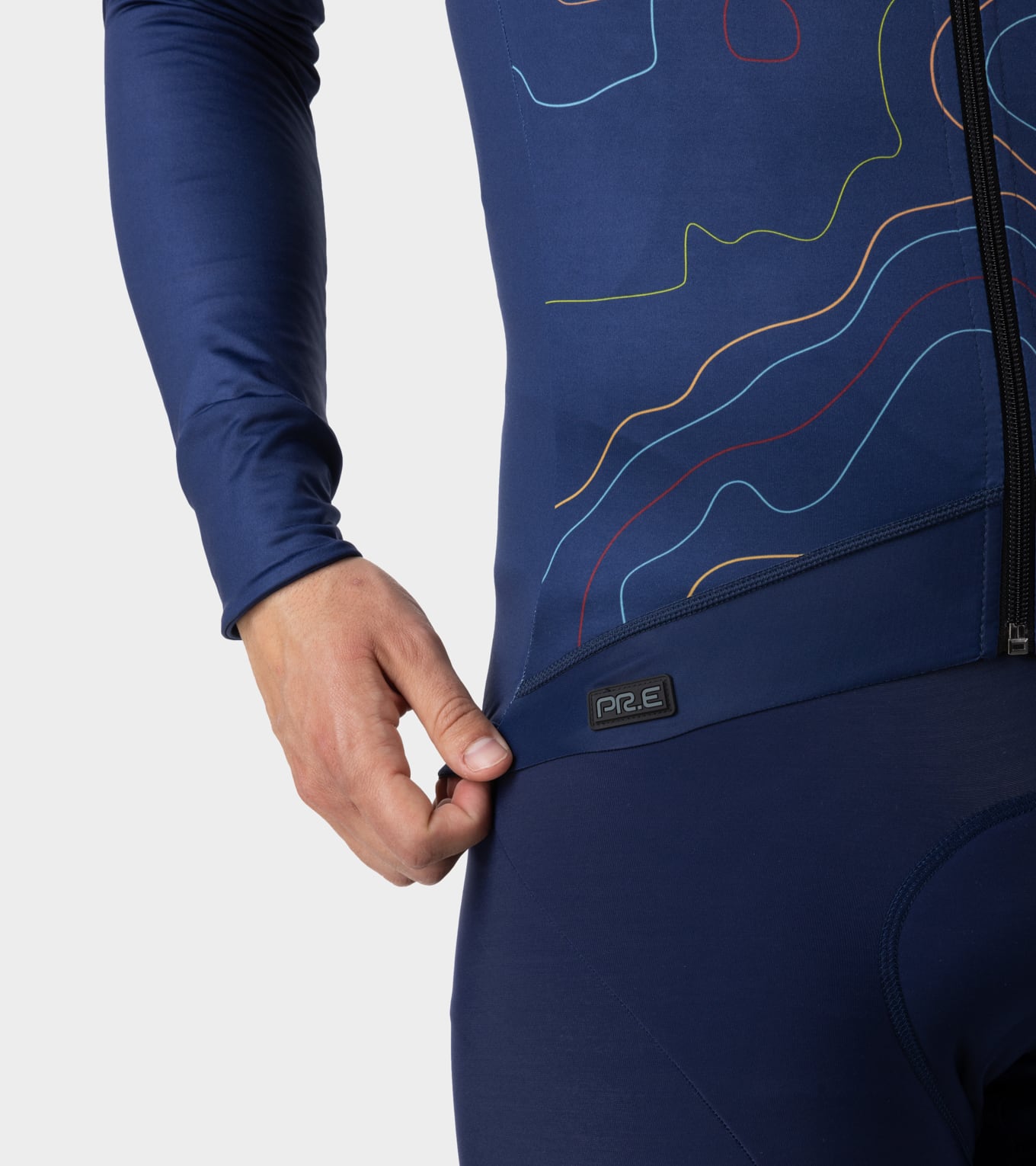 al-cycling-top-maglia-a-manica-lunga-uomo-jersey-ergonomic-fit-per-climi-mite image 4