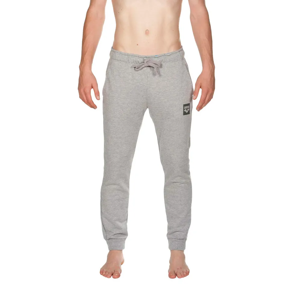 arena-m-essential-pant-pantaloni-jogger-uomo-grigio-medium-grey-melange image 1