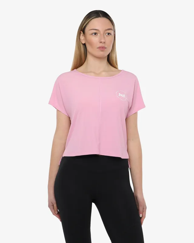 t-shirt-donna-jaked-sportswear-core-a-manica-corta-tessuto-tecnico-antipiega-con image 1