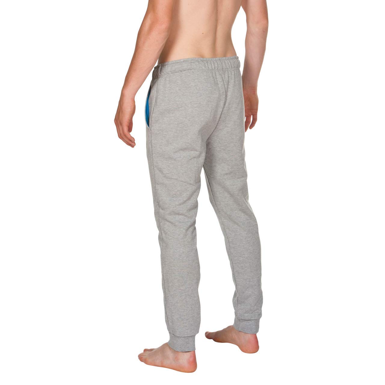 arena-m-essential-pant-pantaloni-jogger-uomo-grigio-medium-grey-melange image 4