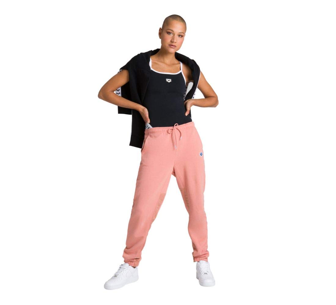 arena-w-fleece-pant-team-pantaloni-felpati-donna-collezione-icons image 4