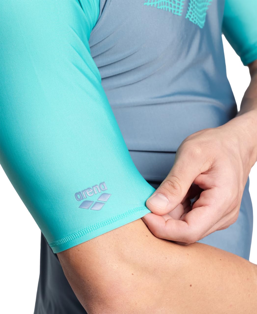 arena-men-s-rash-vest-s-s-graphic-maglia-rash-guard-uomo-a-maniche-corte image 5
