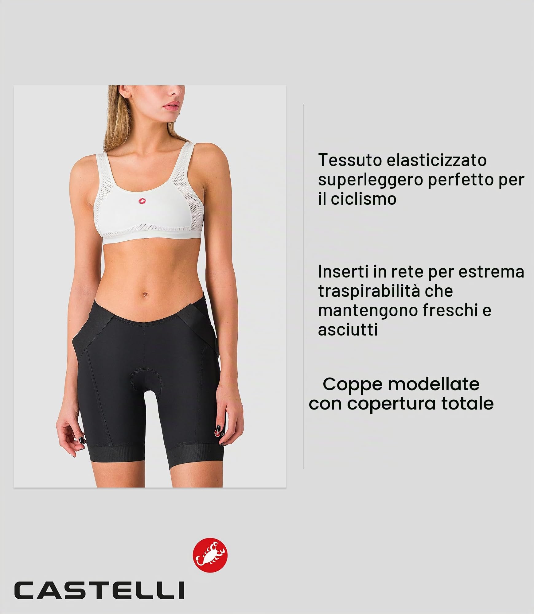 castelli-rosso-corsa-bra-intimo-ciclismo-donna-reggiseno-tecnico image 2
