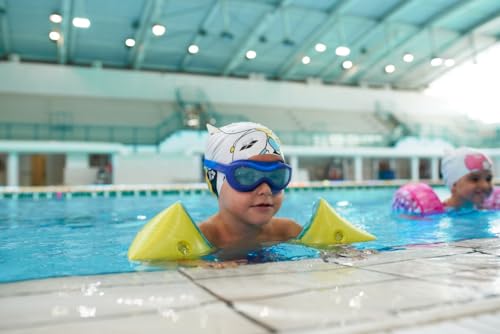 arena-friends-kids-cuffia-silicone-swim-caps-unisex-bambini-motivo-gatti image 8