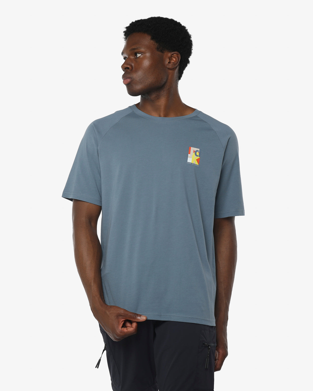 t-shirt-uomo-jaked-sportswear-tribe-a-manica-corta-tessuto-traspirante-con-cucit image 6
