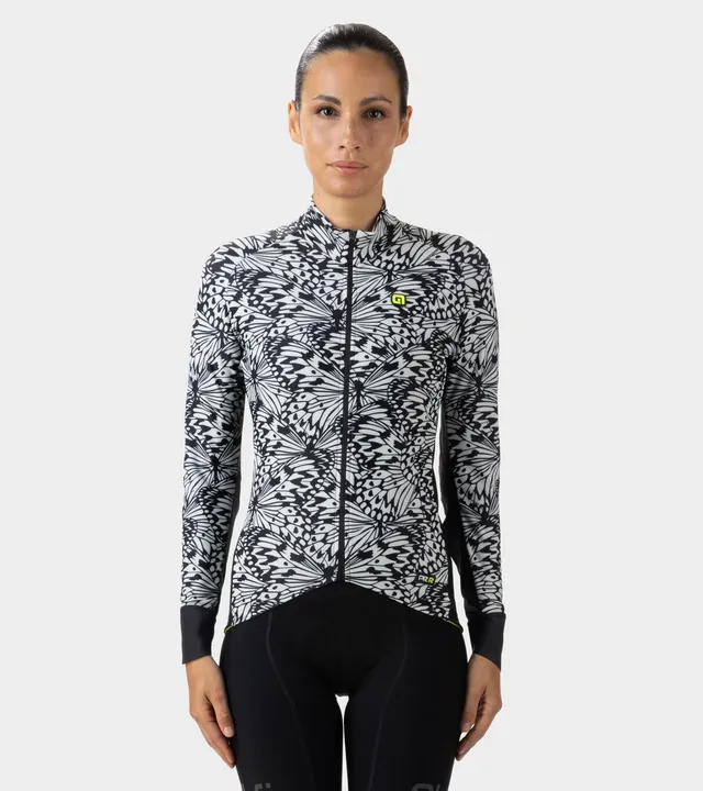 al-cycling-papillon-maglia-manica-lunga-donna image 1