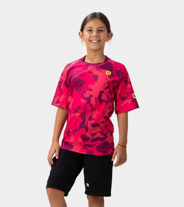 al-cycling-corner-maglia-bambino-manica-corta-jersey-trail-per-ragazzi image 1