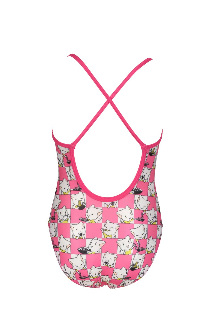 arena-kids-girl-s-arena-friends-swimsuit-cross-back-costume-intero-bambine-e-rag image 4