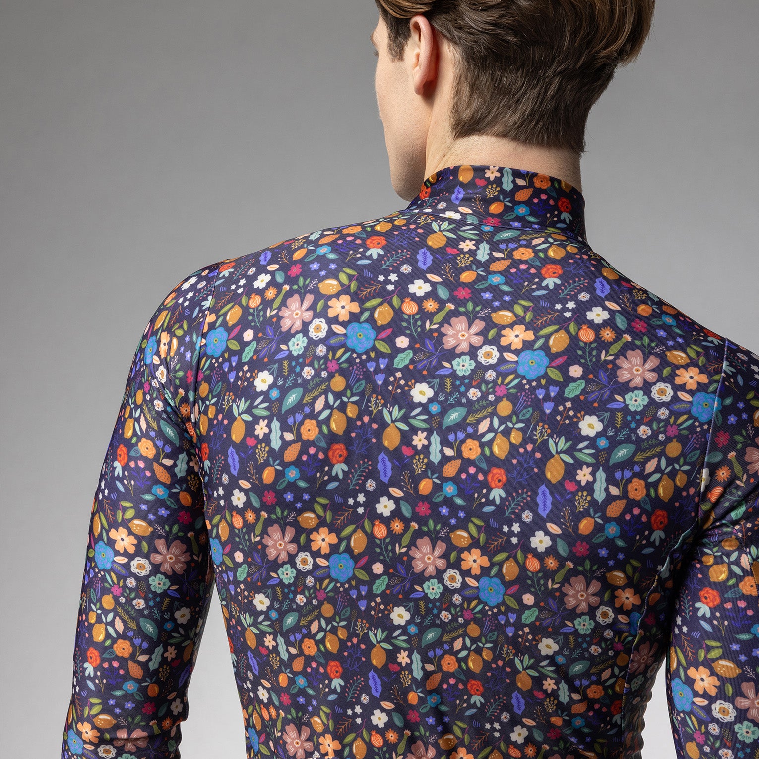 al-cycling-maglia-manica-lunga-uomo-flowery-poliestere-riciclato image 5