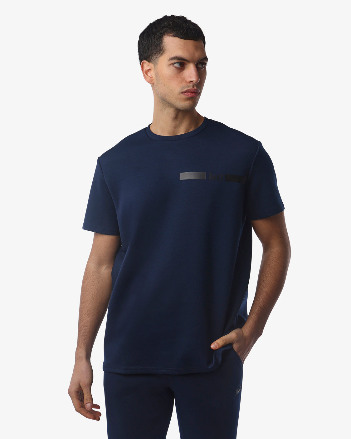 jaked-felpa-zenith-t-shirt-girocollo-over-uomo-con-stampe-gommate image 1