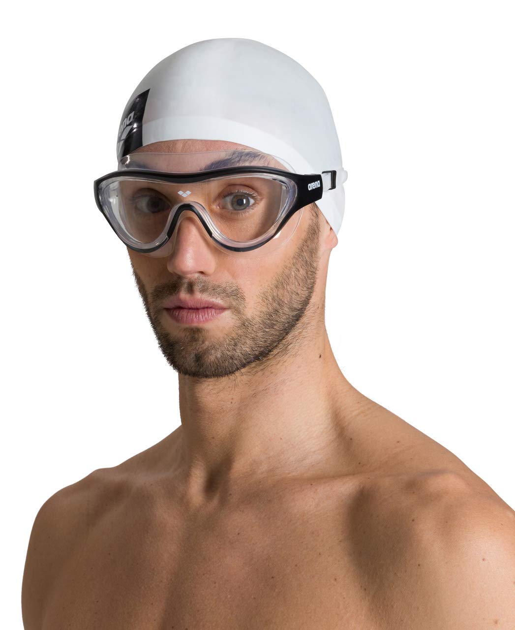 arena-the-one-mask-occhiali-da-nuoto-unisex-adulto-lente-unica-antiappannante-pr image 5